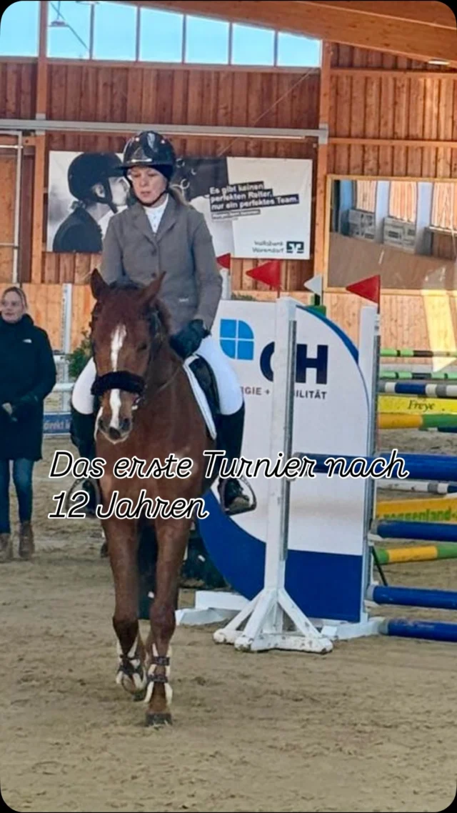 Sag niemals nie 😂 

#equigetic #equigeticpoll #equestrian #springpferd #equigetichunter